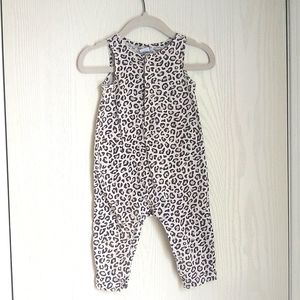 Old Navy Leopard print jumpsuit